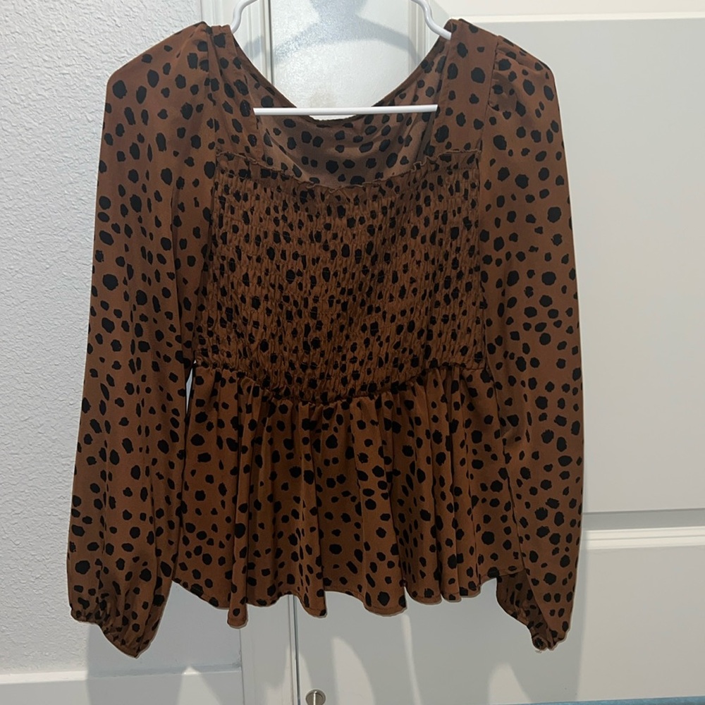 Polka Dot Blouse